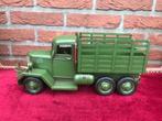mooie blikken millitaire truck, 26 cm lang, Ophalen of Verzenden