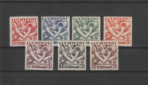 Suriname 1930, NVPH LP1 t/m LP7, Ongebruikt., Postzegels en Munten, Postzegels | Suriname, Postfris, Verzenden