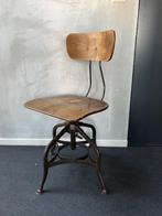 Toledo Metal Furniture Co burostoel jaren 30 industrieel, Ophalen, Gebruikt, USA, Bureaustoel