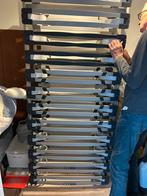 ombouw bed  2 pers lattenbodems plus nachtkastjes,, Ophalen of Verzenden, Gebruikt, Tweepersoons, 90 cm
