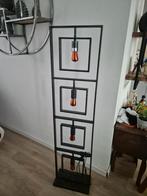 Staande lamp donker grijs 140 hoog 35 breed, Ophalen, Zo goed als nieuw