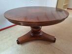 Mahonie houten salontafel, Ophalen