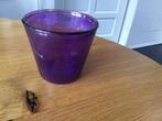 Paars bloempotje, Overige materialen, Rond, Ophalen of Verzenden, Zo goed als nieuw