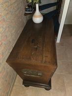 Eiken dekenkist, Ophalen, Zo goed als nieuw, 100 tot 150 cm