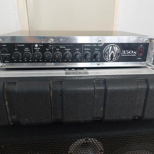 Tk,SWR 350 pro bass amp met  eden cabinet 2x10 met tweeter., Muziek en Instrumenten, Versterkers | Bas en Gitaar, Zo goed als nieuw