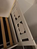 Ikea Peuterbed Wit met Zijsteun, Kinderen en Baby's, Kinderkamer | Bedden, Ophalen, 70 tot 85 cm, Zo goed als nieuw, Lattenbodem