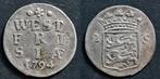 Dubbele wapenstuiver West Frisia 1794, Verzenden, Vóór koninkrijk, 10 cent, Zilver