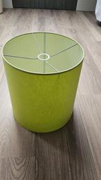 2 leuke Lampenkappen Lime groen, Huis en Inrichting, Lampen | Lampenkappen, 25 tot 50 cm, Rond, Ophalen of Verzenden, Zo goed als nieuw