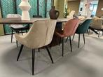Velvet stoel - stoel velvet - velours stoel - stoelen velour, Ophalen, Nieuw, Stof, Vijf, Zes of meer stoelen
