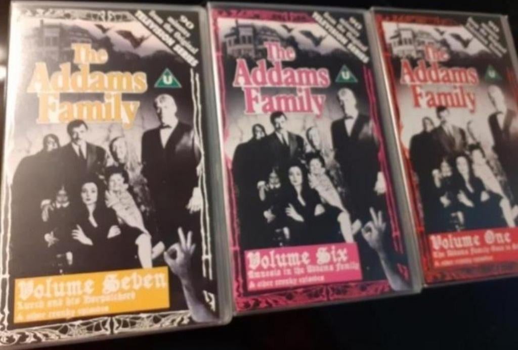 The Addams Family VHS Collectie, Alle leeftijden, Ophalen of Verzenden, Zo goed als nieuw, Komedie