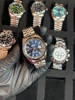 Rolex datejust blauw 41mm oyster perpetual, Staal, Staal, Polshorloge, Nieuw