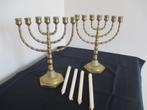 Menorah 7 armen kandelaar koper, Ophalen of Verzenden, Koper of Brons