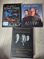 3x Star Trek boeken - Action + Art + Continuing Mission, Boeken, Strips | Comics, Meerdere comics, Ophalen of Verzenden, Zo goed als nieuw