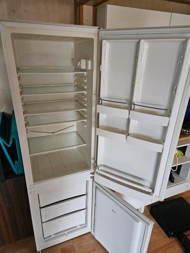 Pelgrim Koel Vriescombinatie (inbouw) - Gebruikt, Witgoed en Apparatuur, Koelkasten en IJskasten, Gebruikt, Met vriesvak, 160 cm of meer