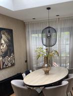 Moderne zwarte hanglamp, Huis en Inrichting, Ophalen, Zo goed als nieuw, Minder dan 50 cm