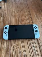 Nintendo Switch OLED wit, Spelcomputers en Games, Spelcomputers | Nintendo Switch, Ophalen of Verzenden, Zo goed als nieuw, Met 1 controller