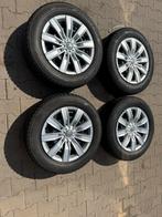 4 orginele vw tiguan velgen met winterband 4mm, Auto-onderdelen, Banden en Velgen, Ophalen, Banden en Velgen, 17 inch, Winterbanden