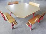 Rolf groepstafel, kindertafel voor kinderen incl bankje, Ophalen, Gebruikt, Tafel(s) en Stoel(en)