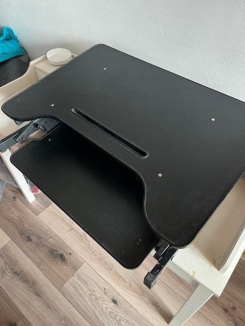 Verstelbare Ergo standing desk werktafel, Computers en Software, Laptoptafels, Zo goed als nieuw, Ophalen