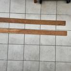 Massief eikenplinten 6en 7 cm br en 1,5  cm dik, Minder dan 25 mm, Eiken, Ophalen of Verzenden, Plank