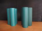 Tupperware design vaas vazen groen kunststof retro jaren 70, Gebruikt, Tupperware, Overige typen, ?