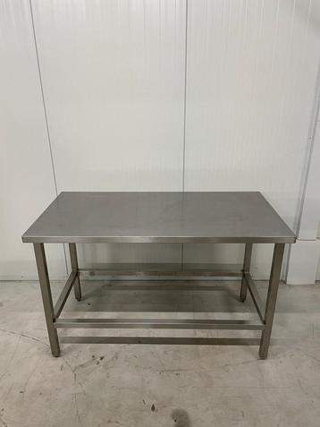 Horeca rvs werktafel werkbank tafel 140 cm beschikbaar voor biedingen
