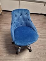 Bureaustoel, Huis en Inrichting, Bureaustoelen, Ophalen, Zo goed als nieuw, Blauw