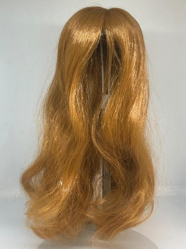 Pruik voor een pop, poppenpruik voor een omtrek van 24 cm, Verzamelen, Poppen, Zo goed als nieuw, Accessoires, Verzenden