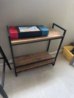 2x Wijnrek/Keukenkastje Leen Bakker, Ophalen of Verzenden, Gebruikt, 25 tot 50 cm, Metaal