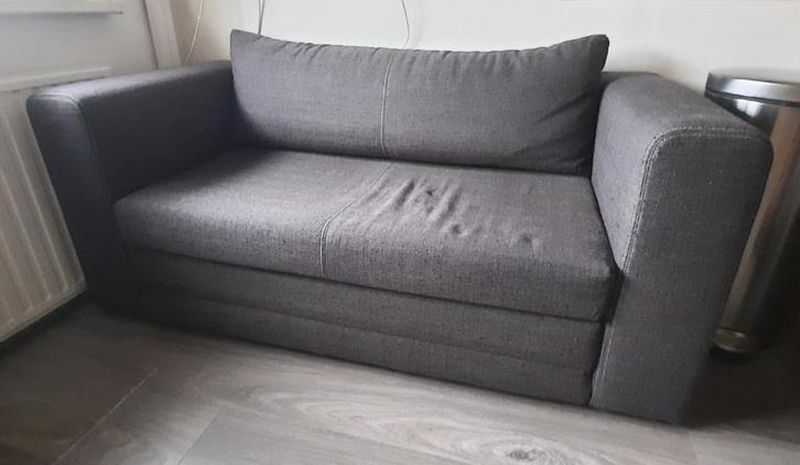 Slaapbank, Huis en Inrichting, Slaapkamer | Slaapbanken, Zo goed als nieuw, Overige maten, 190 cm of minder, Tweepersoons, Bruin