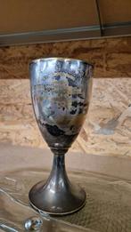 Antieke beker Skûtsjesilen Sneek A.M.Sustring, Ophalen of Verzenden, Gebruikt