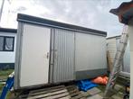 Schaftkeet/bouwwagen met toilet, Ophalen, Gebruikt
