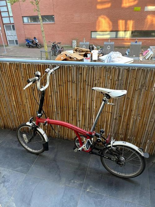 Bompton Vouwfiets / Brompton folding bike, Fietsen en Brommers, Fietsen | Vouwfietsen, Gebruikt, Brompton, 16 tot 18 inch, Versnellingen