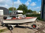 Speedbootje  incl motor en trailer, Tot 10 pk, Ophalen of Verzenden, Zo goed als nieuw, 3 tot 6 meter