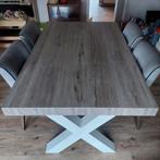 Eettafel 102x164 cm. Hoogte 78 cm, Huis en Inrichting, Tafels | Eettafels, Ophalen, Gebruikt, 50 tot 100 cm, 150 tot 200 cm