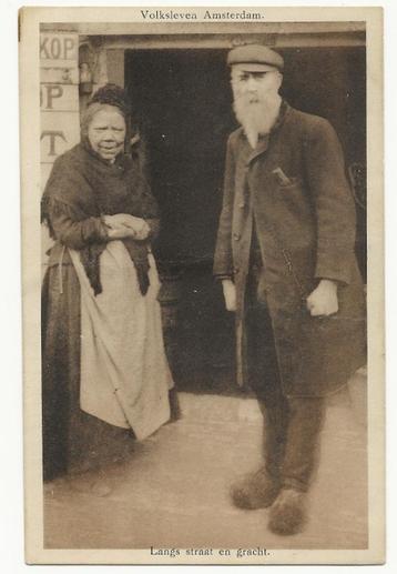 Amsterdam, Volksleven, Straatleven, Straattype, Volkstype beschikbaar voor biedingen