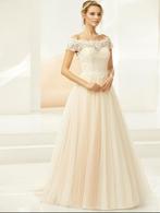 Nieuwe Bianco Evento trouwjurk blush kant tule maat 42 44 46, Ophalen of Verzenden, Nieuw, Wit, Trouwjurk