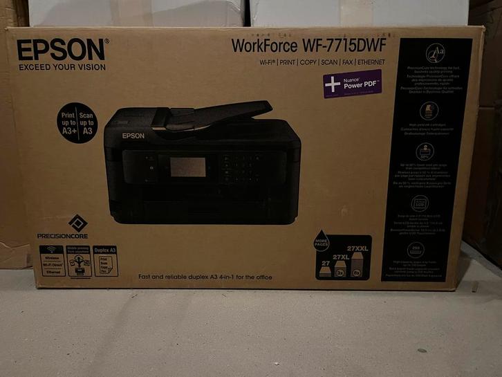 Epson A3 Printer/Scanner/Kopieerapparaat + Nieuwe Inkt, Computers en Software, Printers, Zo goed als nieuw, All-in-one, Inkjetprinter