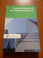 Ondernemingsrecht en faillissementsrecht, Boeken, Studieboeken en Cursussen, Ophalen of Verzenden, Beta, Zo goed als nieuw, HBO