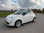 Fiat 500 1.2 C 2010 Wit APK cabrio, Euro 5, Stof, Cabriolet, Wit