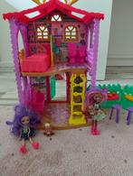 Enchantimals Poppenhuis met Poppen & Accessoires, Ophalen, Zo goed als nieuw, Poppenhuis