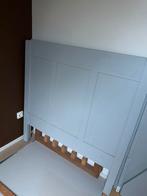 Grijze houten twijfelaar, Ophalen, Gebruikt, 90 cm, Eenpersoons