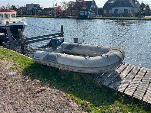 Rubberboot Vortex met motor Yamaha, Watersport en Boten, Rubberboten, Zo goed als nieuw, Yamaha, Overige materialen, Minder dan 70 pk