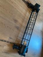 Industriële stalen buizen hanglamp, Ophalen, Zo goed als nieuw, Minder dan 50 cm