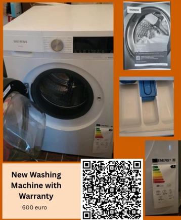 Siemens iQ500 Wasmachine Zo goed als nieuw beschikbaar voor biedingen