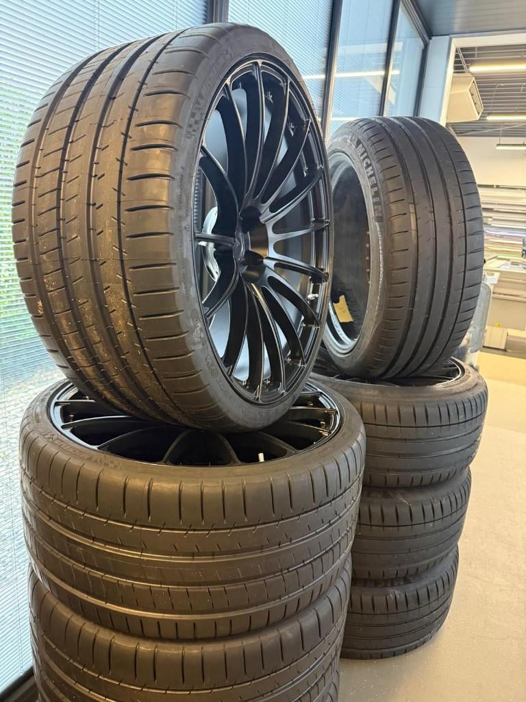 BC Forged 23 inch BMW X5 velgen | nieuwe banden PILOT 4S!, Auto-onderdelen, Banden en Velgen, Ophalen, Banden en Velgen, Nieuw