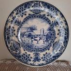 Delfts wandbord handmade REGINA CHV- 75 jaar Boerenbond, Antiek en Kunst, Ophalen