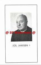 Janssen Jos 1891 Roermond 1963 Maastricht pastoor -21177-, Verzamelen, Bidprentjes en Rouwkaarten, Bidprentje, Ophalen of Verzenden