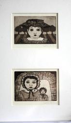 TE KOOP: ETS VAN LAETITIA DE HAAS (GESIGNEERD), Antiek en Kunst, Kunst | Etsen en Gravures, Ophalen of Verzenden