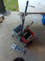 Schoonmaakkar met uitvring mechanische en dweilstok, Huis en Inrichting, Ophalen of Verzenden